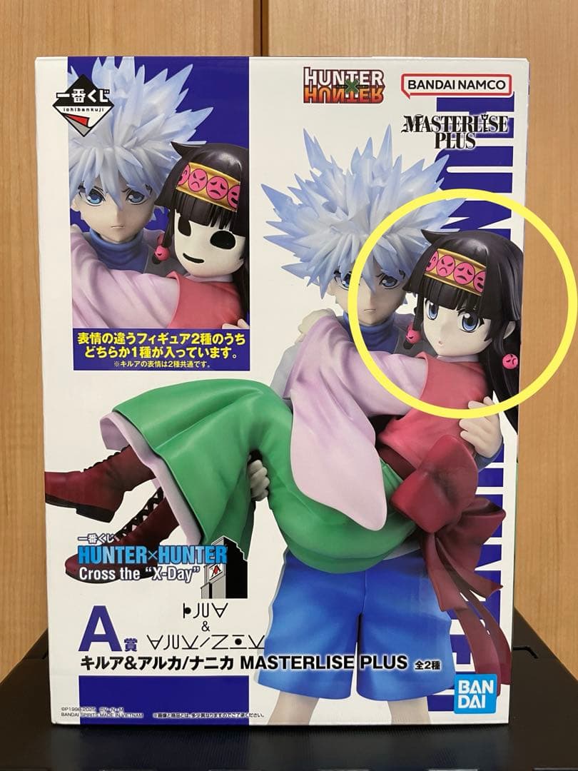 非売品 HUNTER×HUNTER アルカ キルア 十二支ん 着せ替え時計 抽選