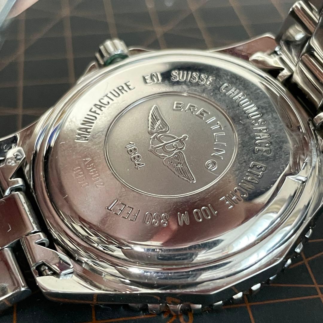 激レア 90年代ヴィンテージ BREITLING クロノスペース