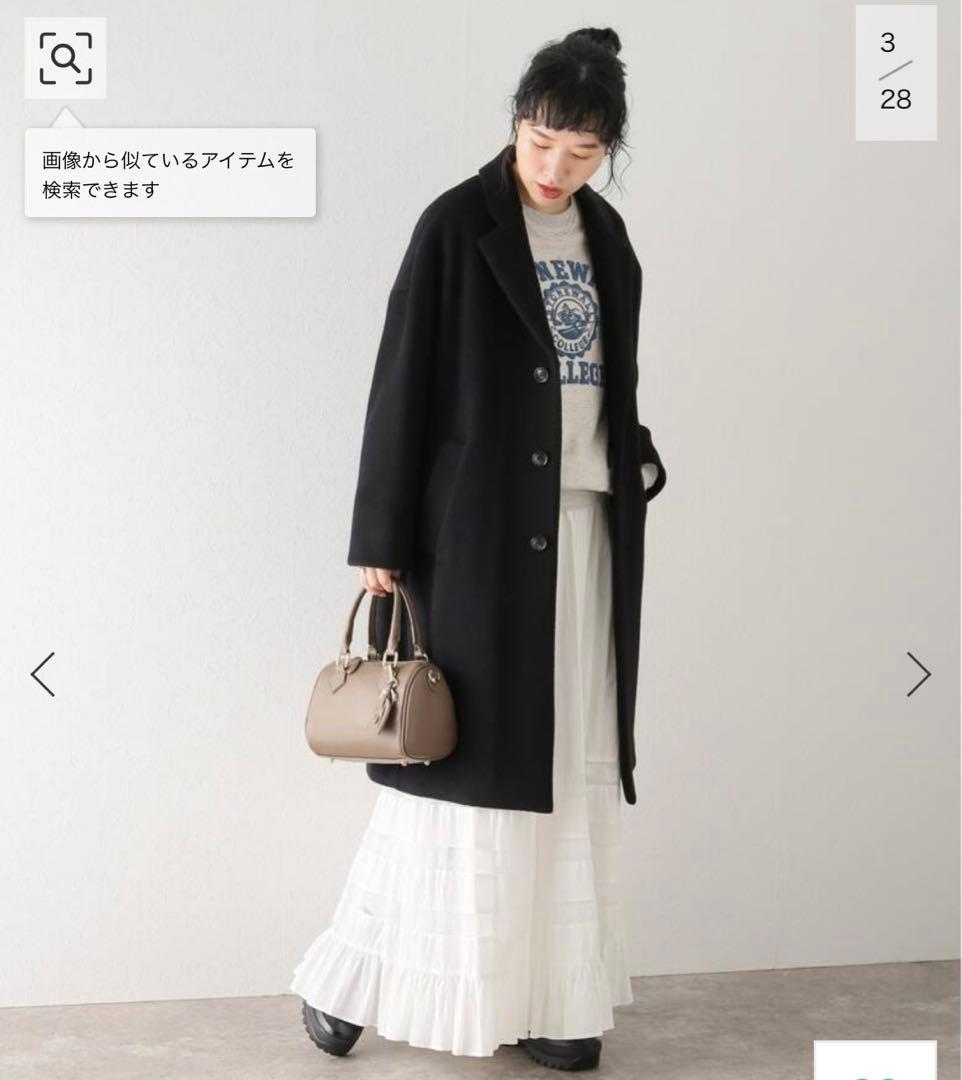 ティッカ シングルコート テントコート グリーン ゆったり✨ TICCA