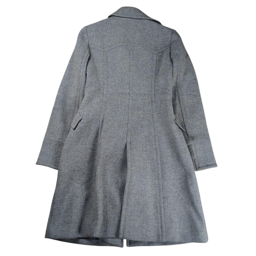 美品】バーバリー ブルーレーベル ノバチェック アンゴラ混 コート