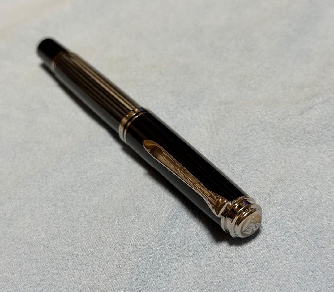 Pelikan スーべレーン M605 ブラックストライプ EF ほぼ未使用品