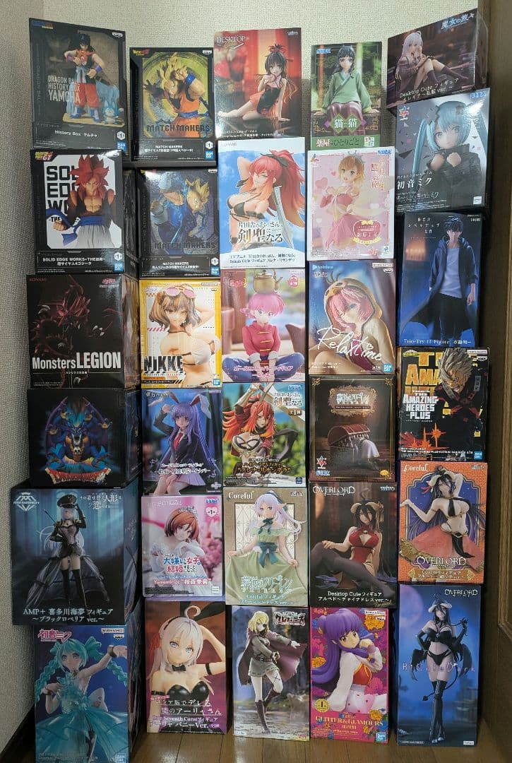 プライズフィギュアまとめ売り 美少女系、ジャンプ系など