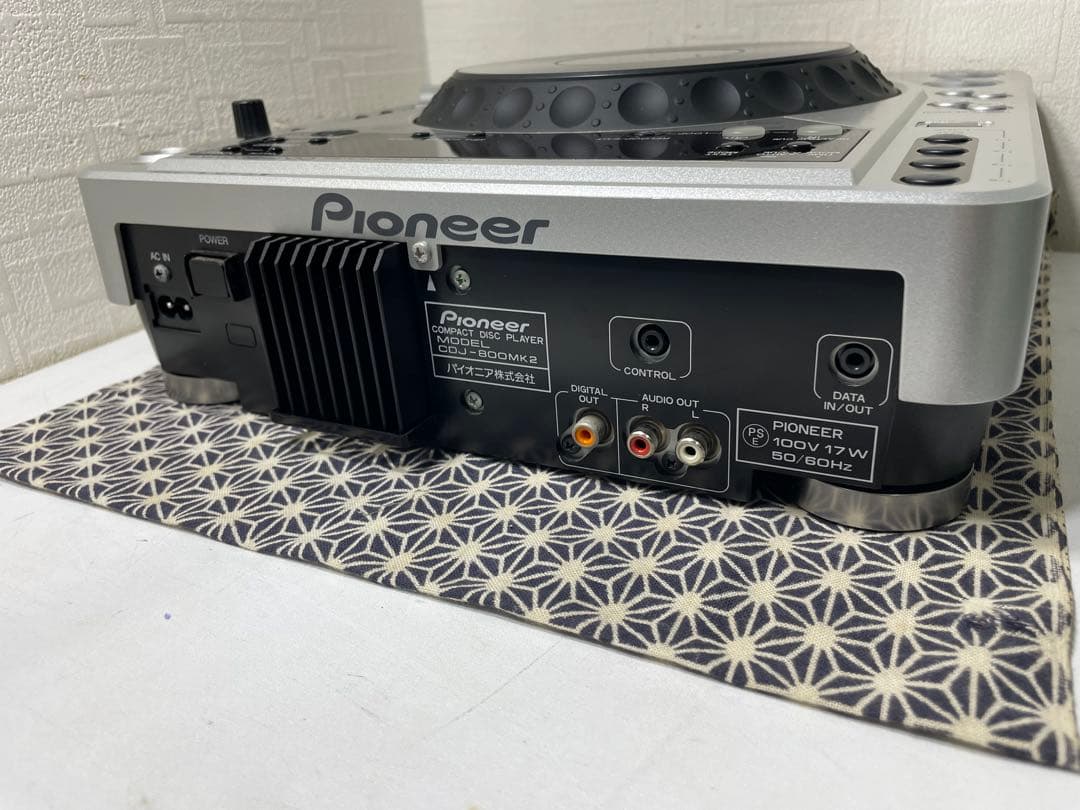 pioneer dj パイオニア CDJ-800mk2 レンズメンテナンス