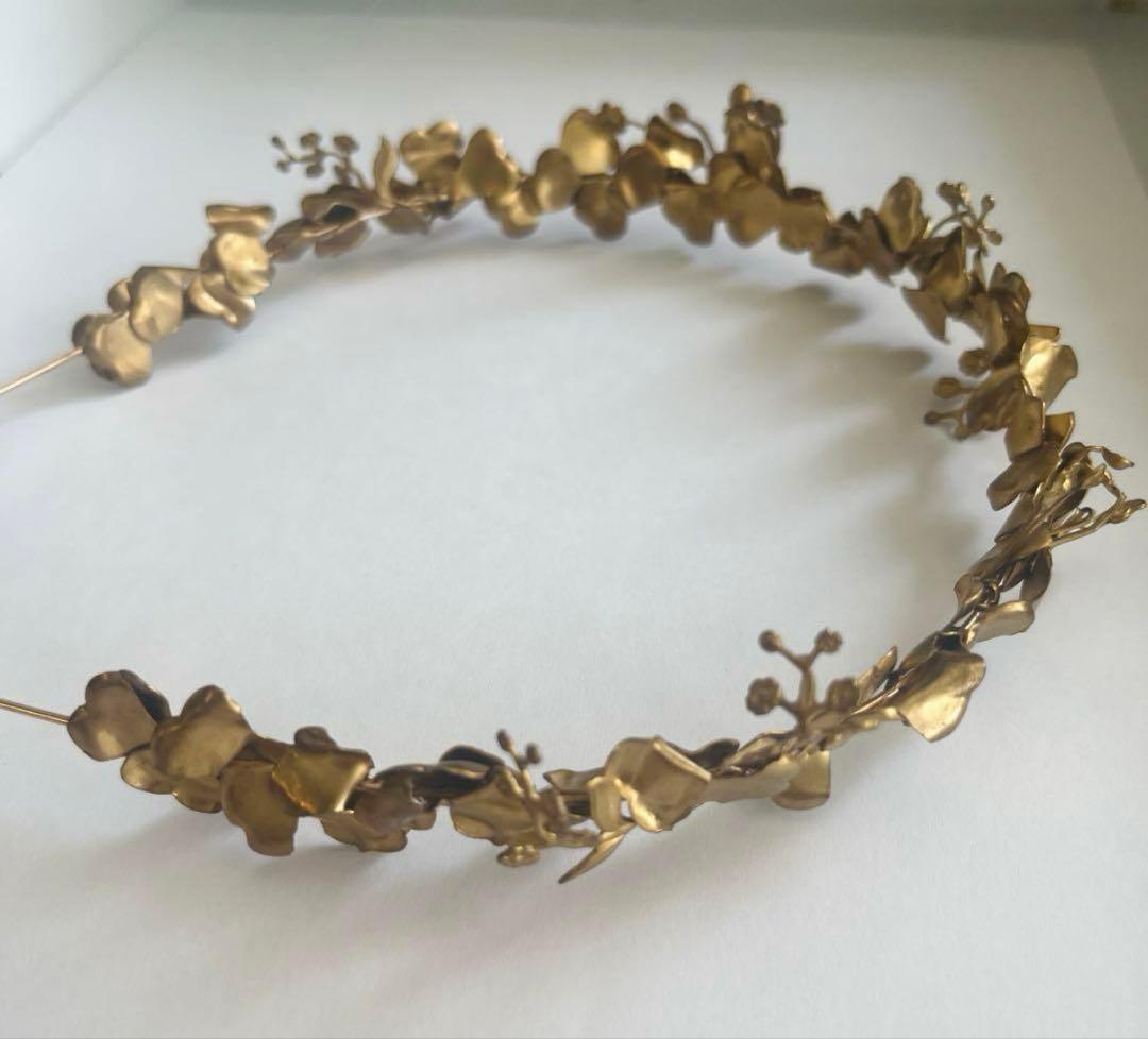 flua 花冠 ヘッドカチューシャ ブライダルアクセサリー