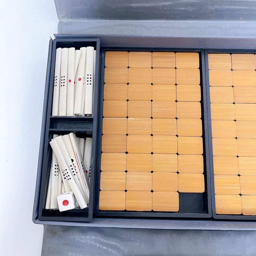 麻雀牌セット 昭和レトロ 竹背 麻雀牌 マージャン 現状品 - メルカリ
