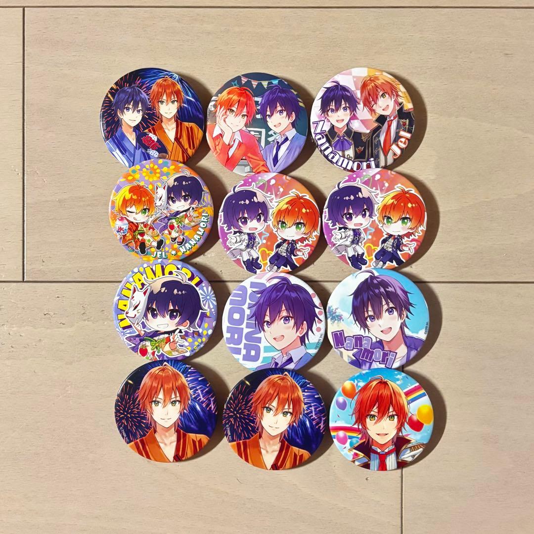 すとぷり ななもり ジェル 缶バッジ まとめ売り - メルカリ