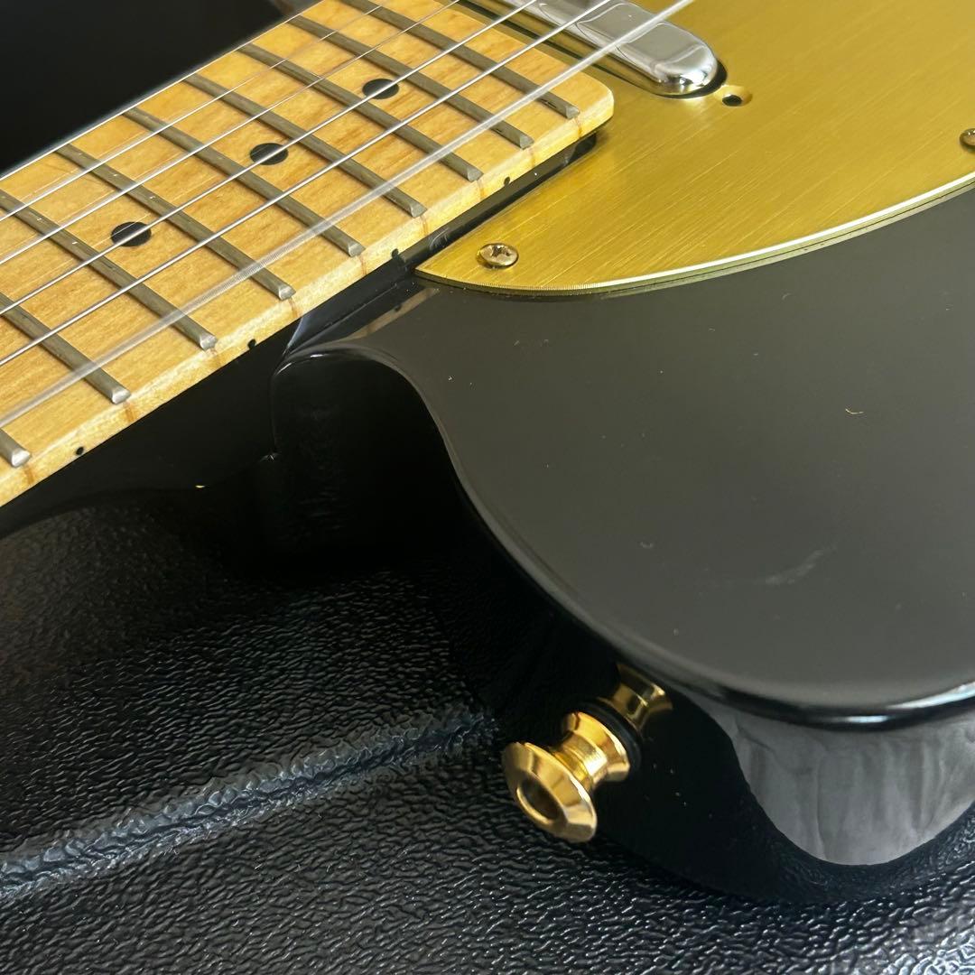 y*m様 ブラック＆ゴールド 超クールなテレキャスター VH-1搭載 ハードケー