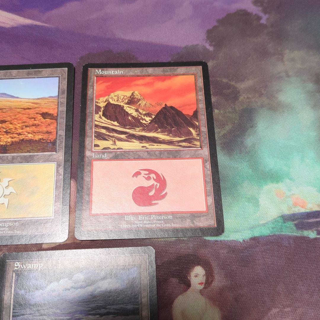 MTG ユーロランド 平地 森 沼 山 5種セット