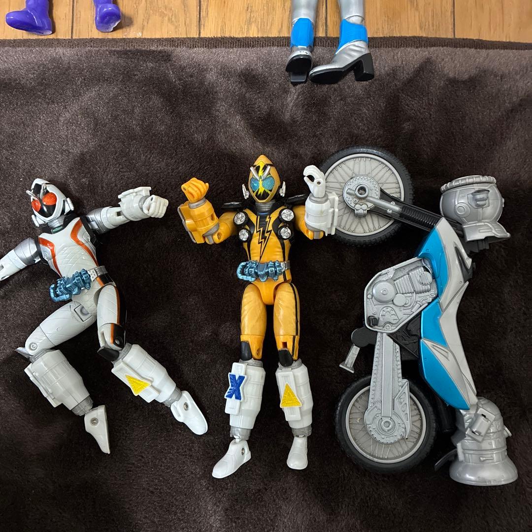 仮面ライダー 戦隊　フィギュア セット ソフビ　120以上