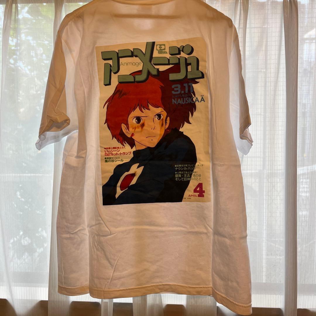 アニメージュとジブリ展 ナウシカ Tシャツ Lサイズ アニメージュと