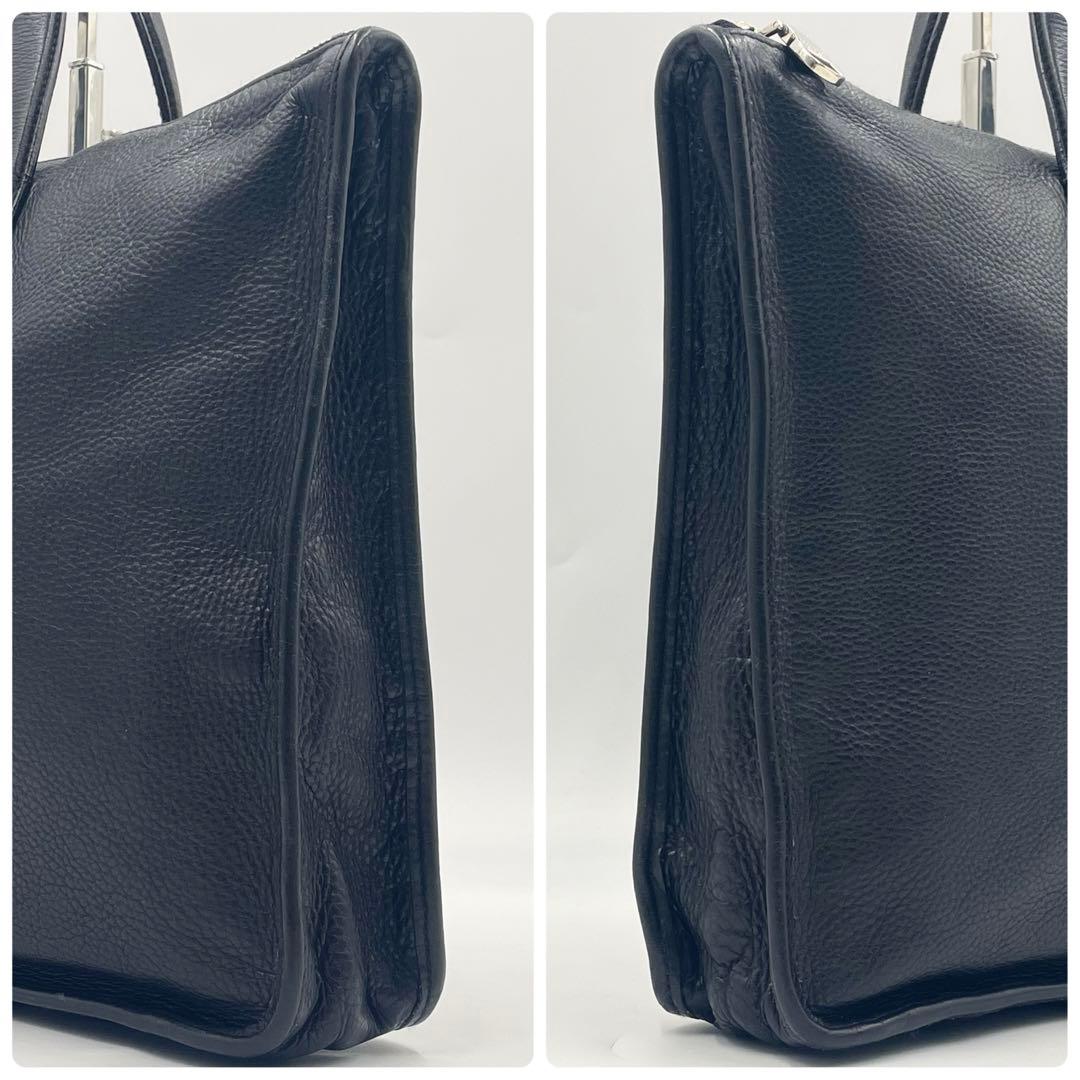 ロエベ LOEWE トレド ビジネスバッグ ブリーフケース オールレザー 黒