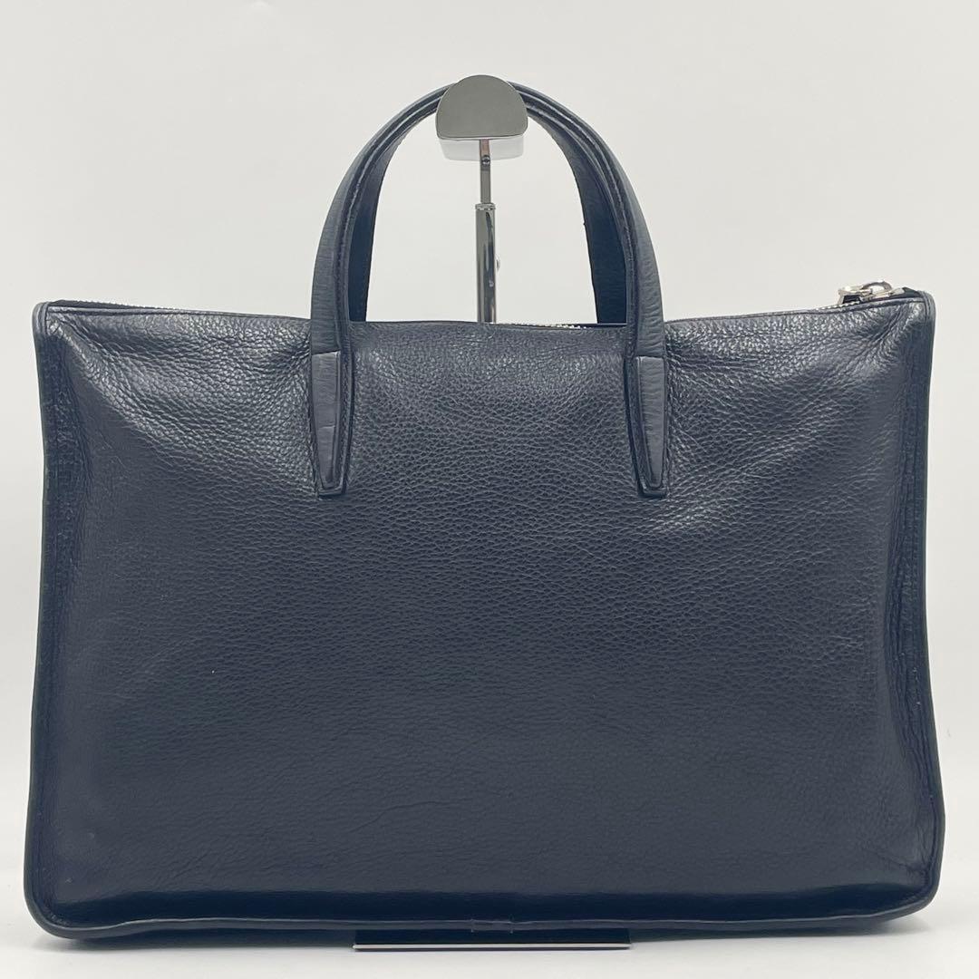 ロエベ LOEWE トレド ビジネスバッグ ブリーフケース オールレザー 黒