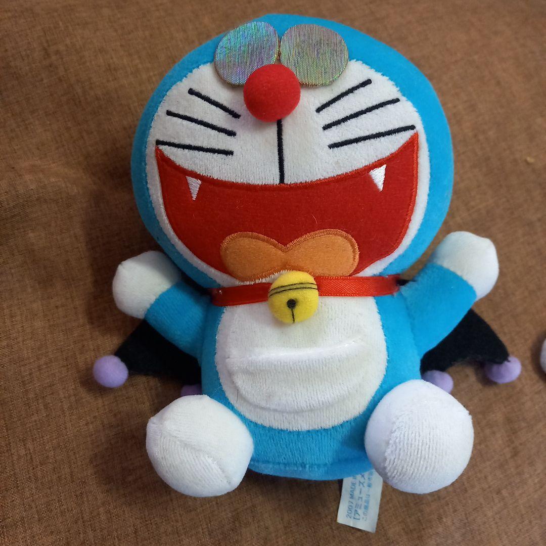 珍品★レア★ドラえもん♪ホラーぬいぐるみ★３種4点セット★ドラキュラ、おおかみ男