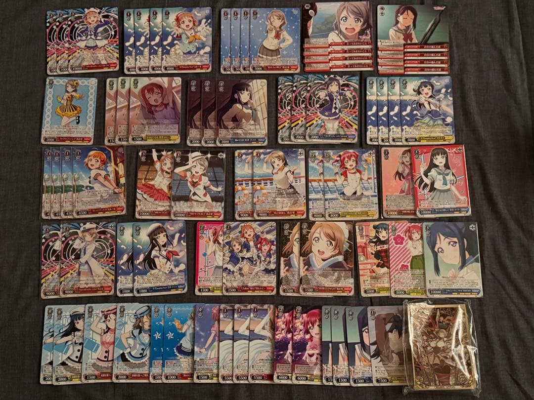 WS ヴァイスシュヴァルツ　ラブライブ　サンシャイン　デッキ　パーツ付き