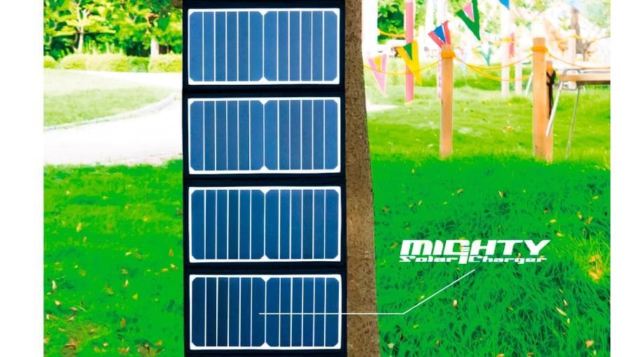 ソーラーパネル ソーラーチャージャー 60W 9面折りたたみ型 防水撥水加工