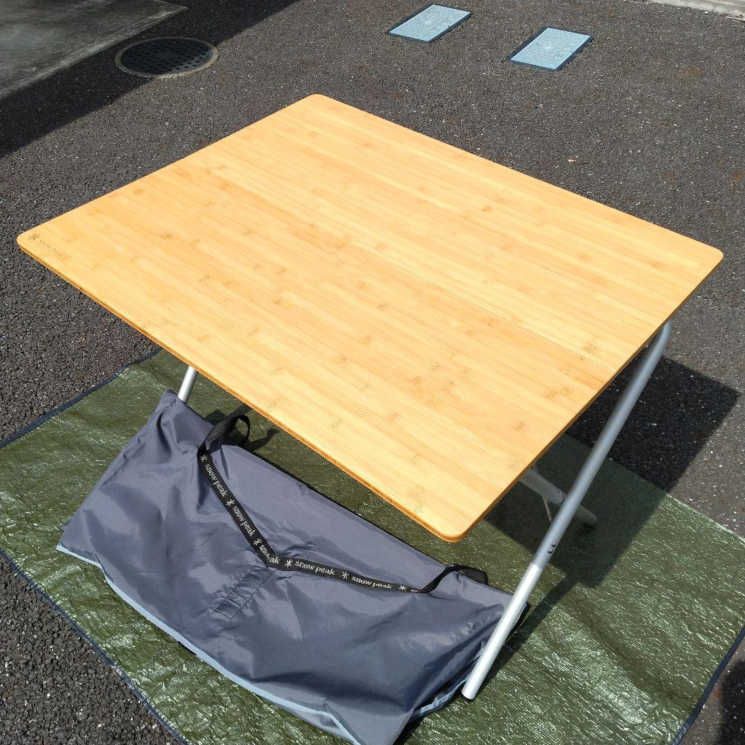 スノーピーク ワンアクションテーブル竹 LV-010TR テーブル アウトドア
