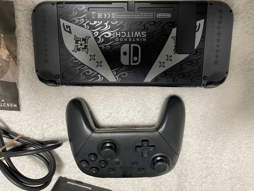 Nintendo Switch 本体 収納バッグ付き モンハンライズ