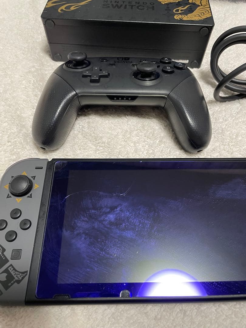 Nintendo Switch 本体 収納バッグ付き モンハンライズ