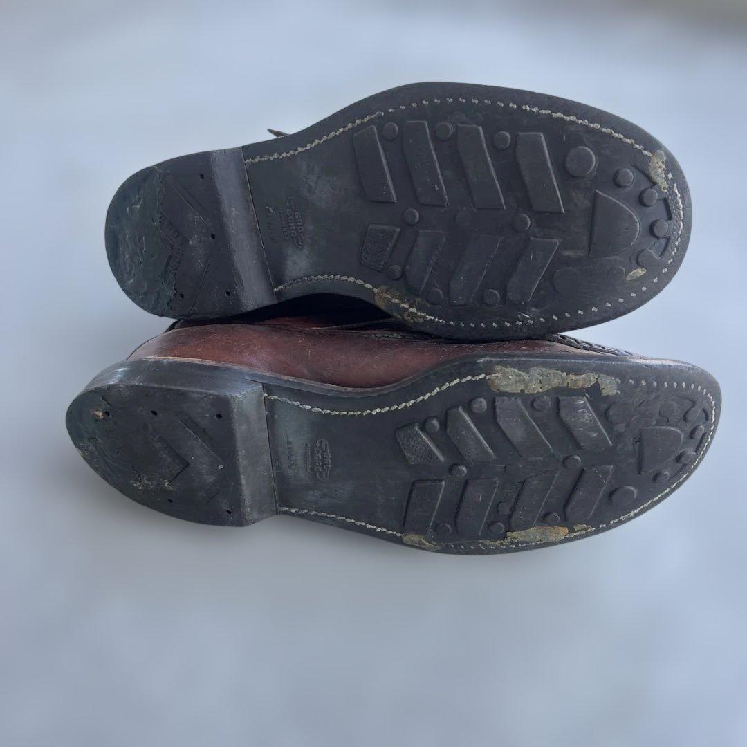 80s90s Russell moccasinラッセルモカシン スネークブーツ