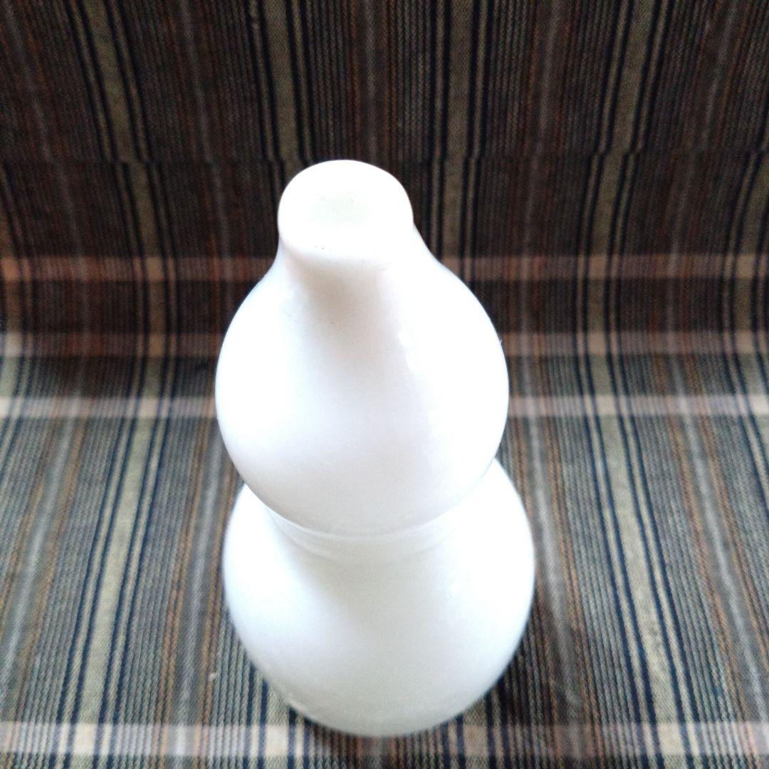 乳白色瓢形ガラス徳利 乳白色瓢形ガラス徳利 乳白色瓢形ガラス徳利 乳白色