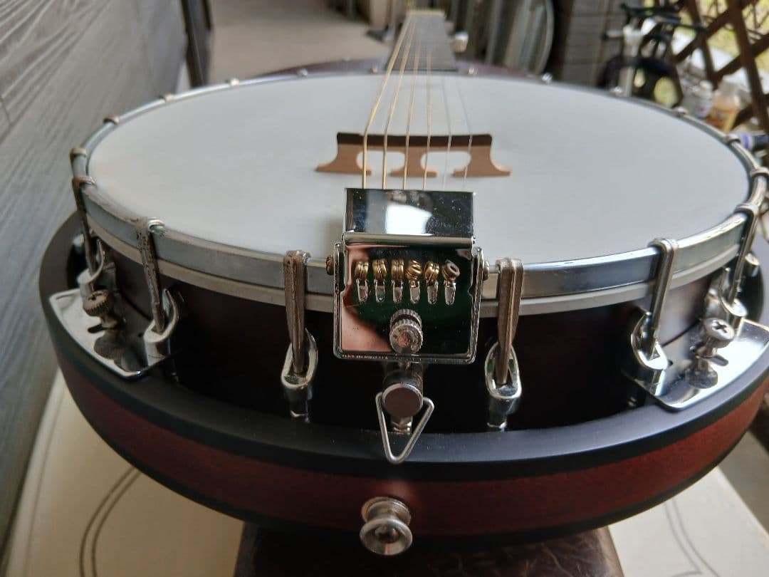 Blanton.BB15G.6Stringsバンジョー6弦(ハードケース付)