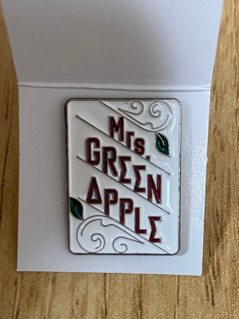 ミセス エデンの園 ピンバッジ コンプリート6種 Mrs. GREEN APPLE