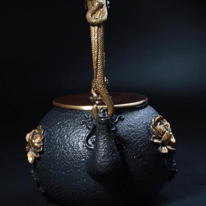 鉄器 急須 伝統工芸 手作り 鉄分補給 鉄瓶　SY-006