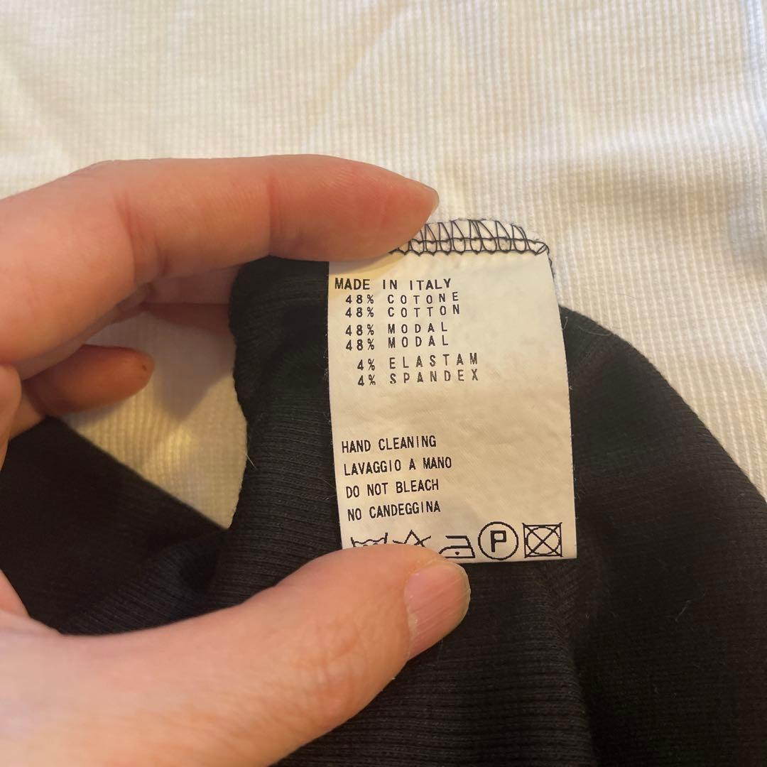 ❤️激レア❤️ダークビッケンバーグ　ワンショルダーリブトップスM ホワイト&ブラック