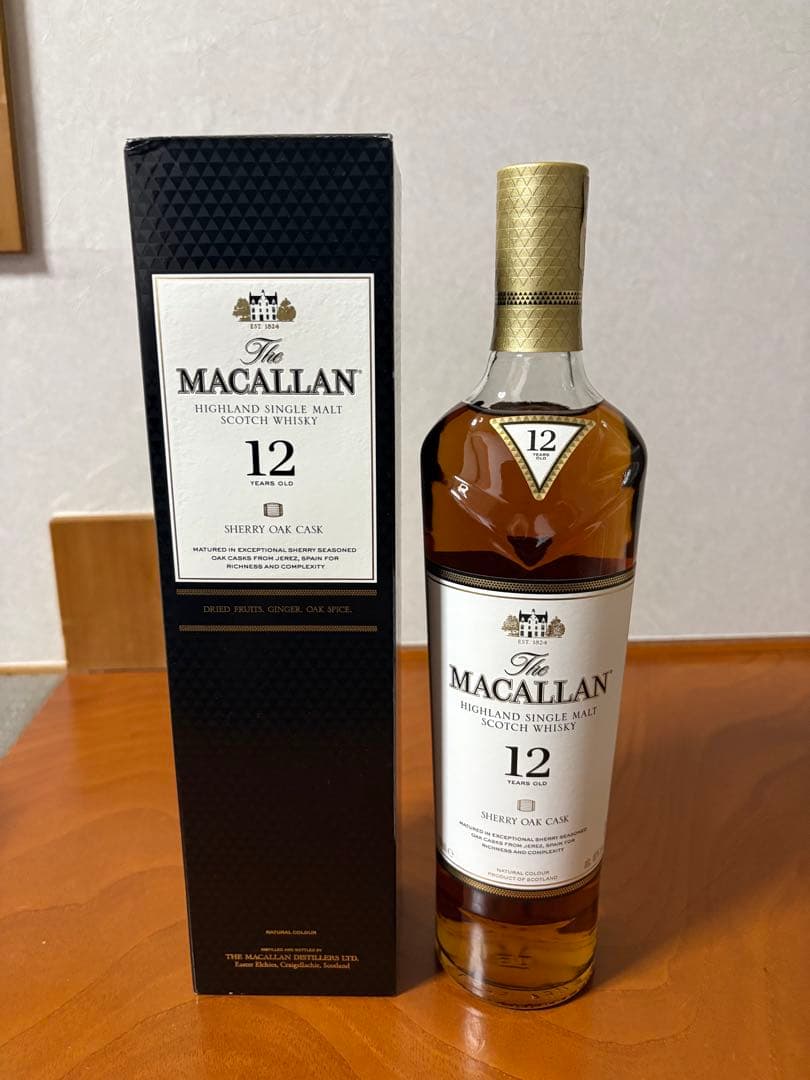 12年 シングルモルトウイスキー　マッカラン シングルモルト ウイスキー ザ マッカラン 12年 [イギリス 700ml お酒