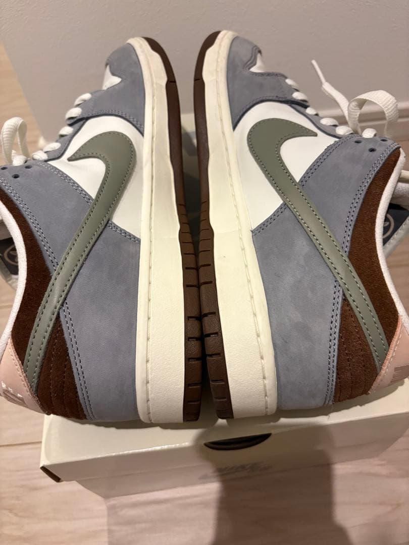 Nike Dunk Low グレー/ホワイト/ブラウン　堀米ダンク