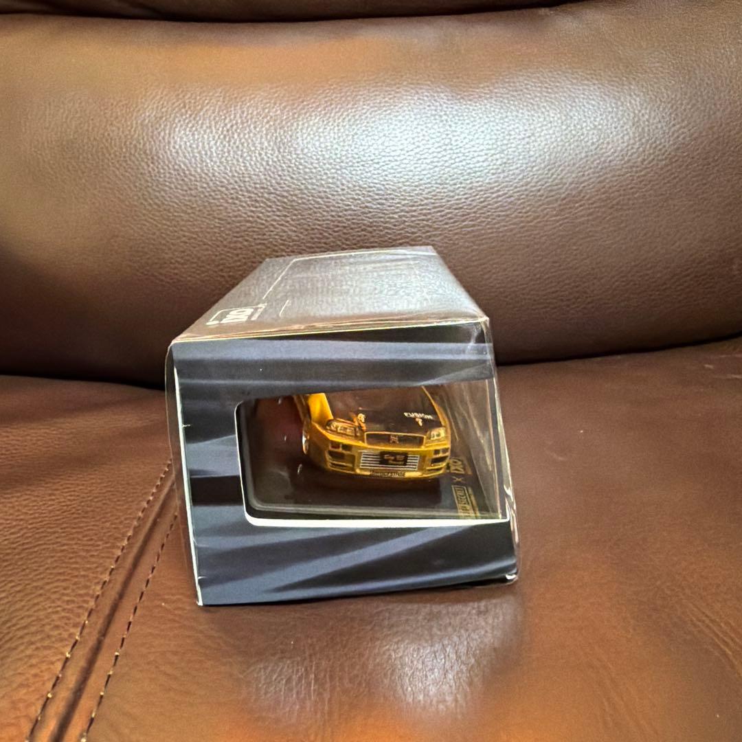 東京オートサロン限定TOP SECRET R34 Gold1/43 1台