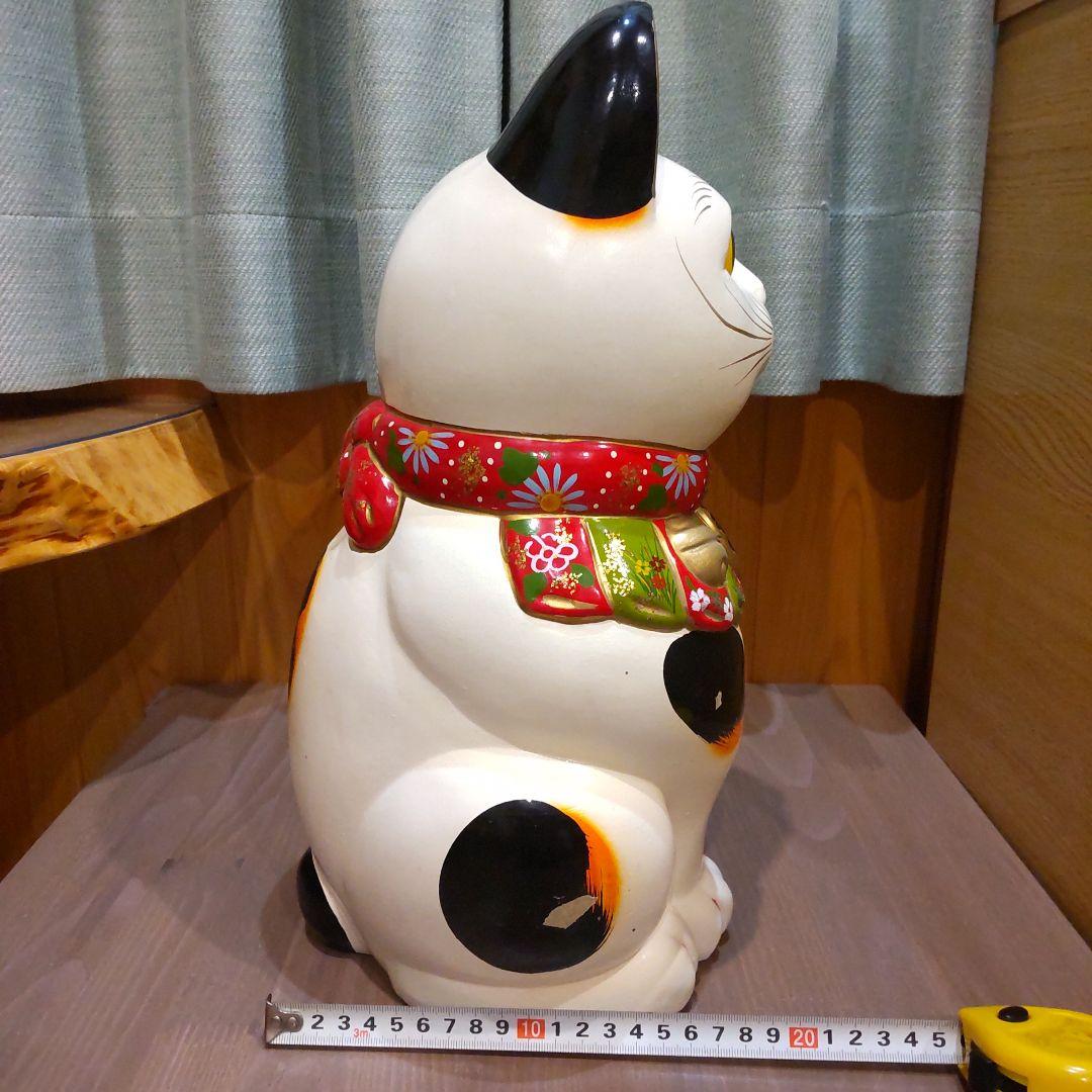 Tokukai公式アカウント05様専用 超特大 白猫 招き猫 まねきねこ 貯金箱