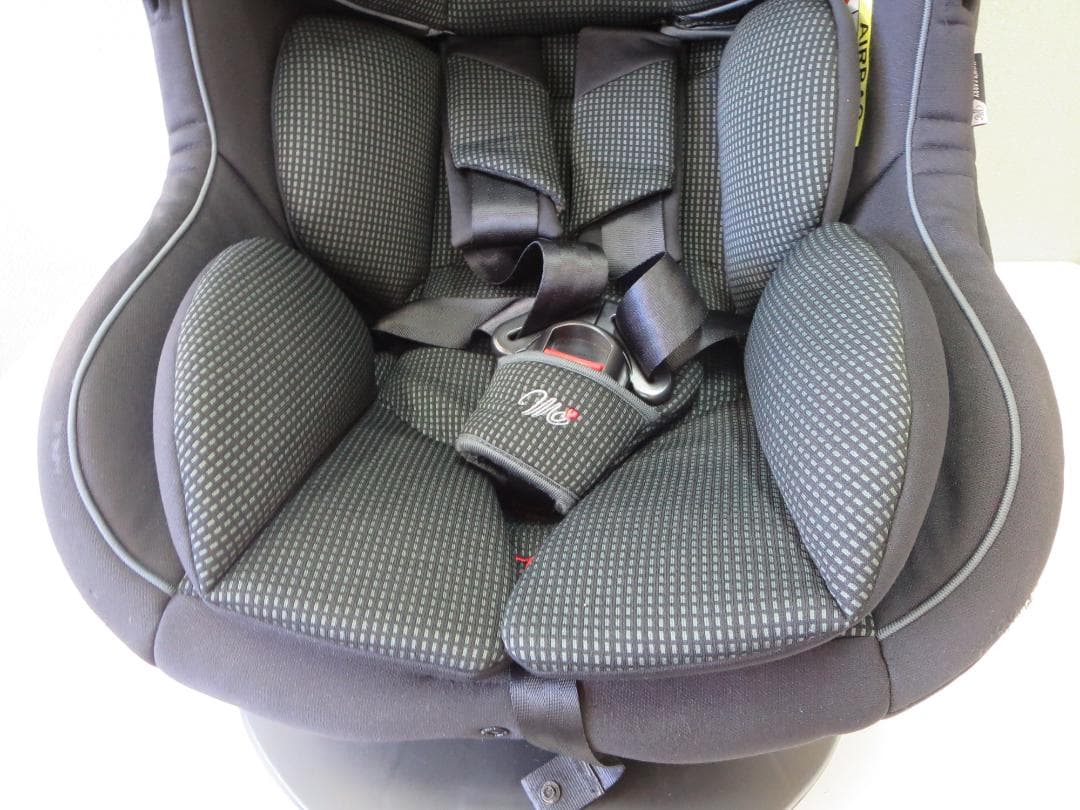 マムズキャリー ターン・レジェFIX　チャイルドシート　回転式ISOFIX