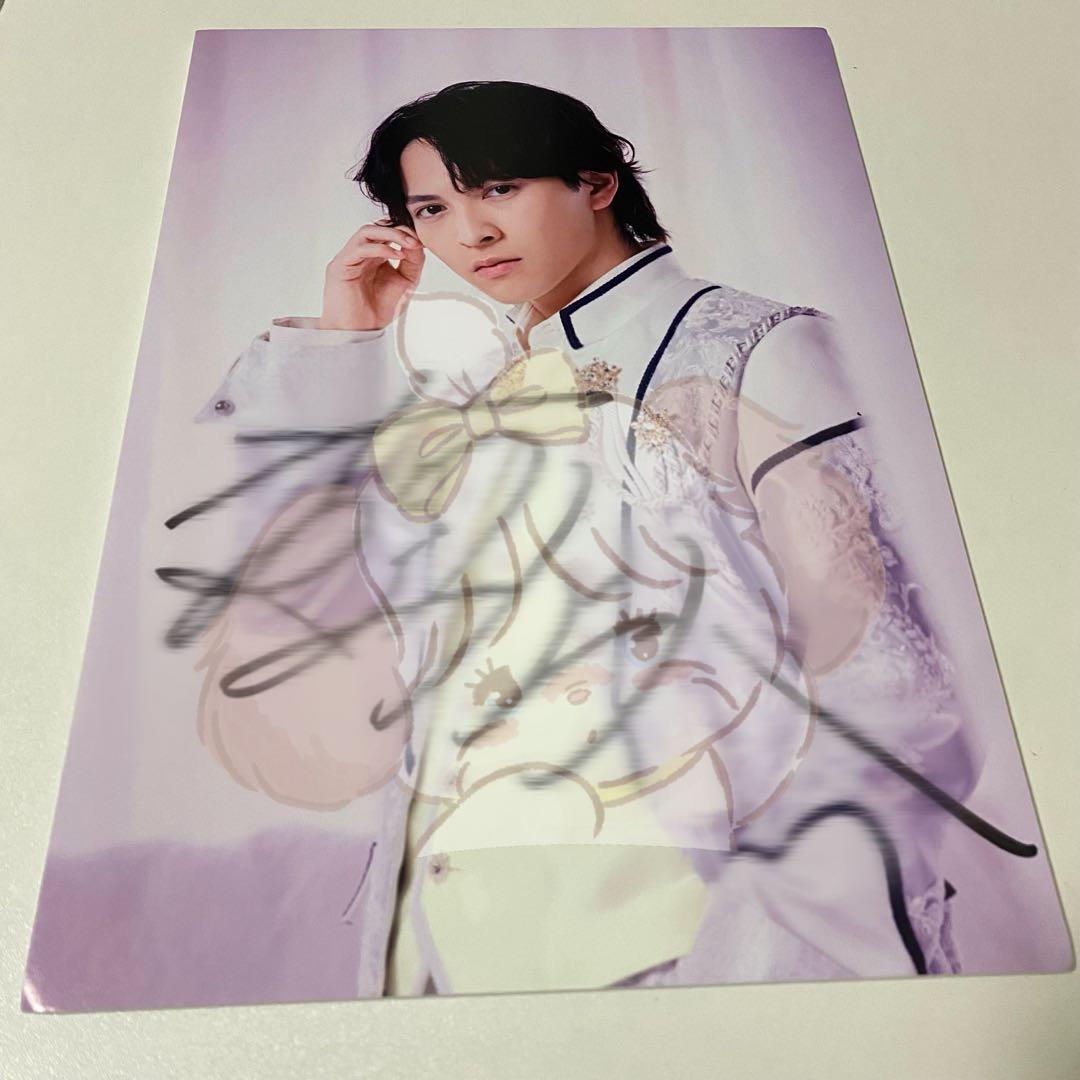 M!LK 吉田仁人 Jewel 直筆サイン入りパネル M!LK Jewel 吉田仁人