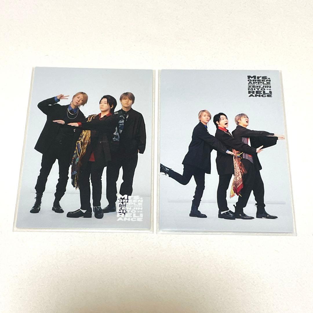 Mrs. GREEN APPLE ミセス ゼンジン フォトカード Mrs. GREEN APPLE