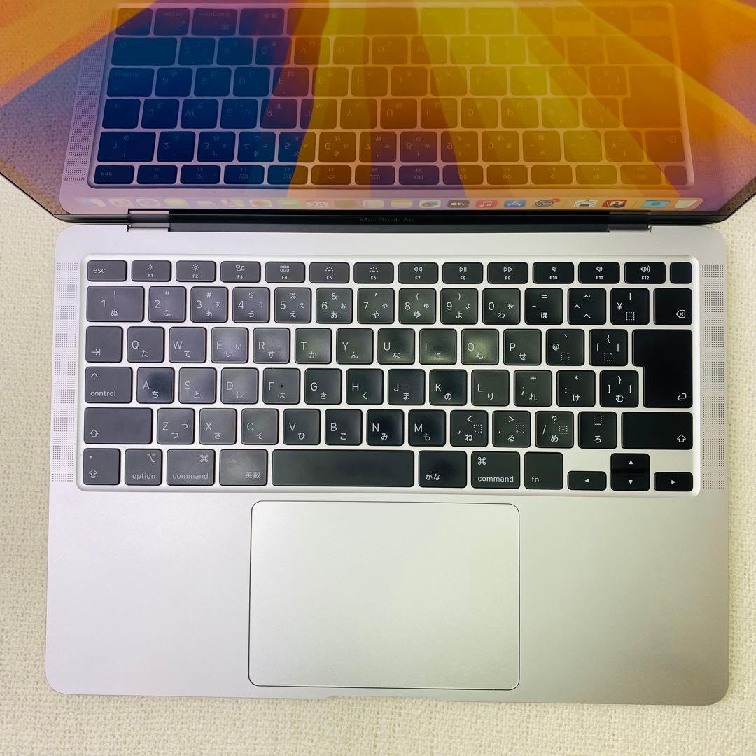 即日発送】Macbook air 2020 シルバー バッテリー良好