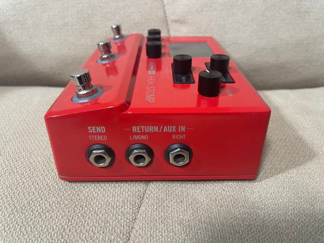 ギター Line6 HX stomp limited edition Red