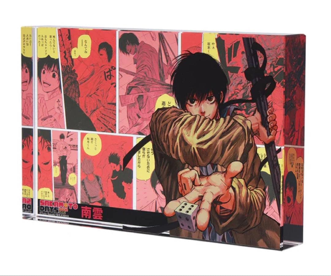 サカモトデイズ バースデイ バースデー アクリルブロック 2024 朝倉 シン