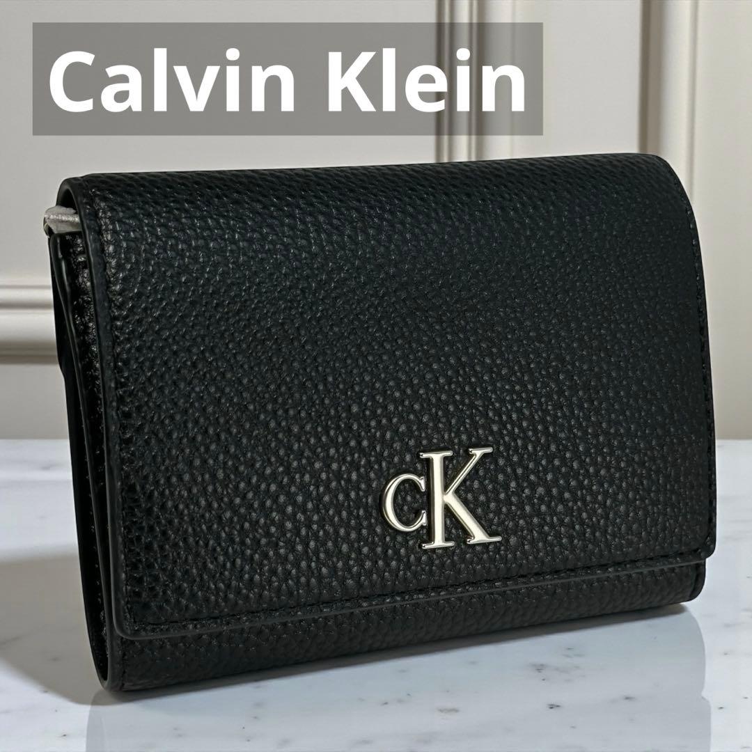 新品 正規品 カルバンクライン 3つ折り財布 ウォレット CKロゴ ロゴ金具 楽天市場】カルバンクライン 財布 三つ折り財布 L字ファスナー 赤