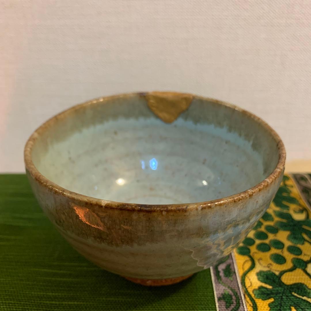 唐津焼 茶器 中野窯 台湾茶 金継ぎ 2客 レア珍品 桃山 江戸時代 古