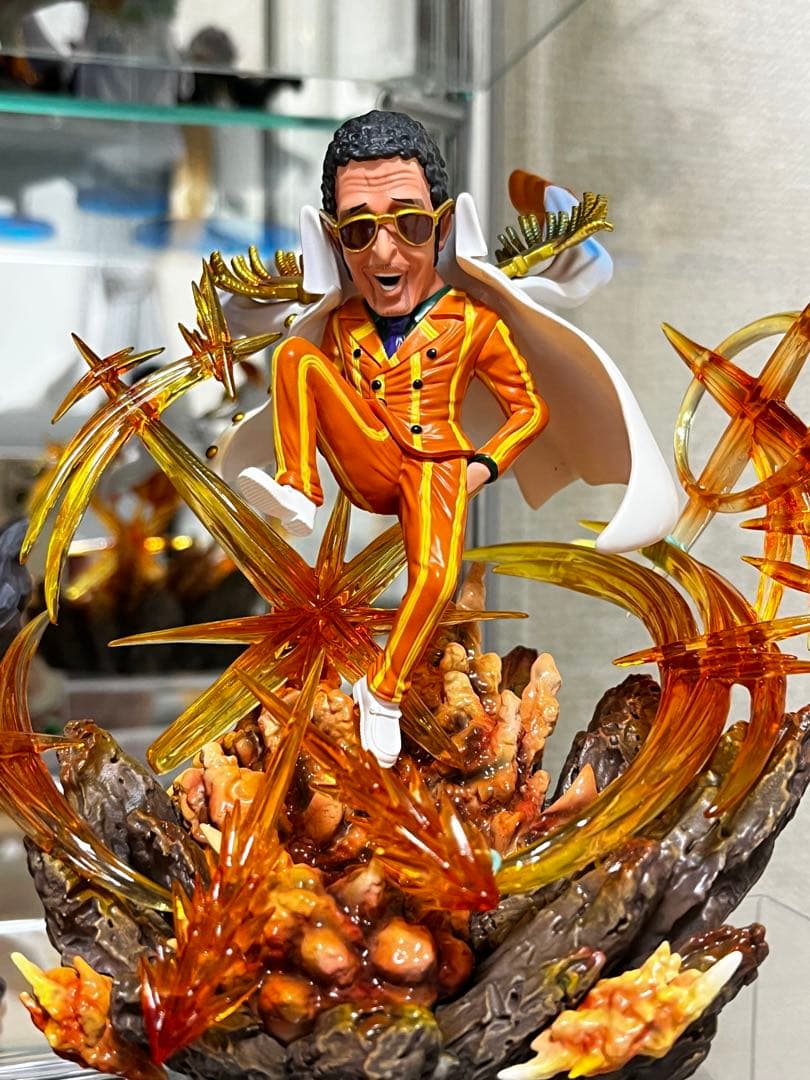 ワンピース　フィギュア　黄猿　ボルサリーノ　海軍大将　ガレージキット　海外