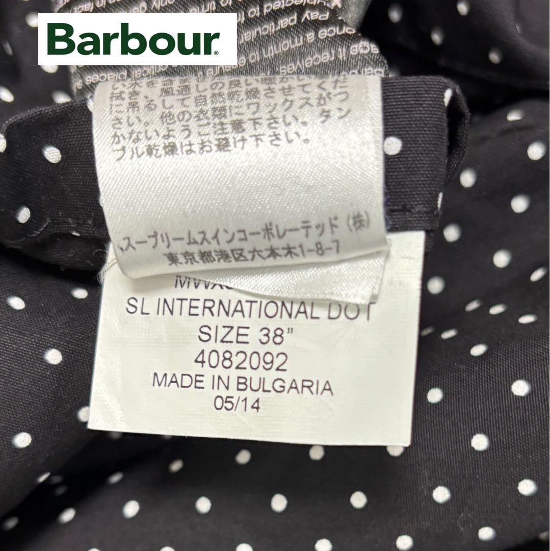 Barbour SL INTERNATIONAL DOT 38 オイルド