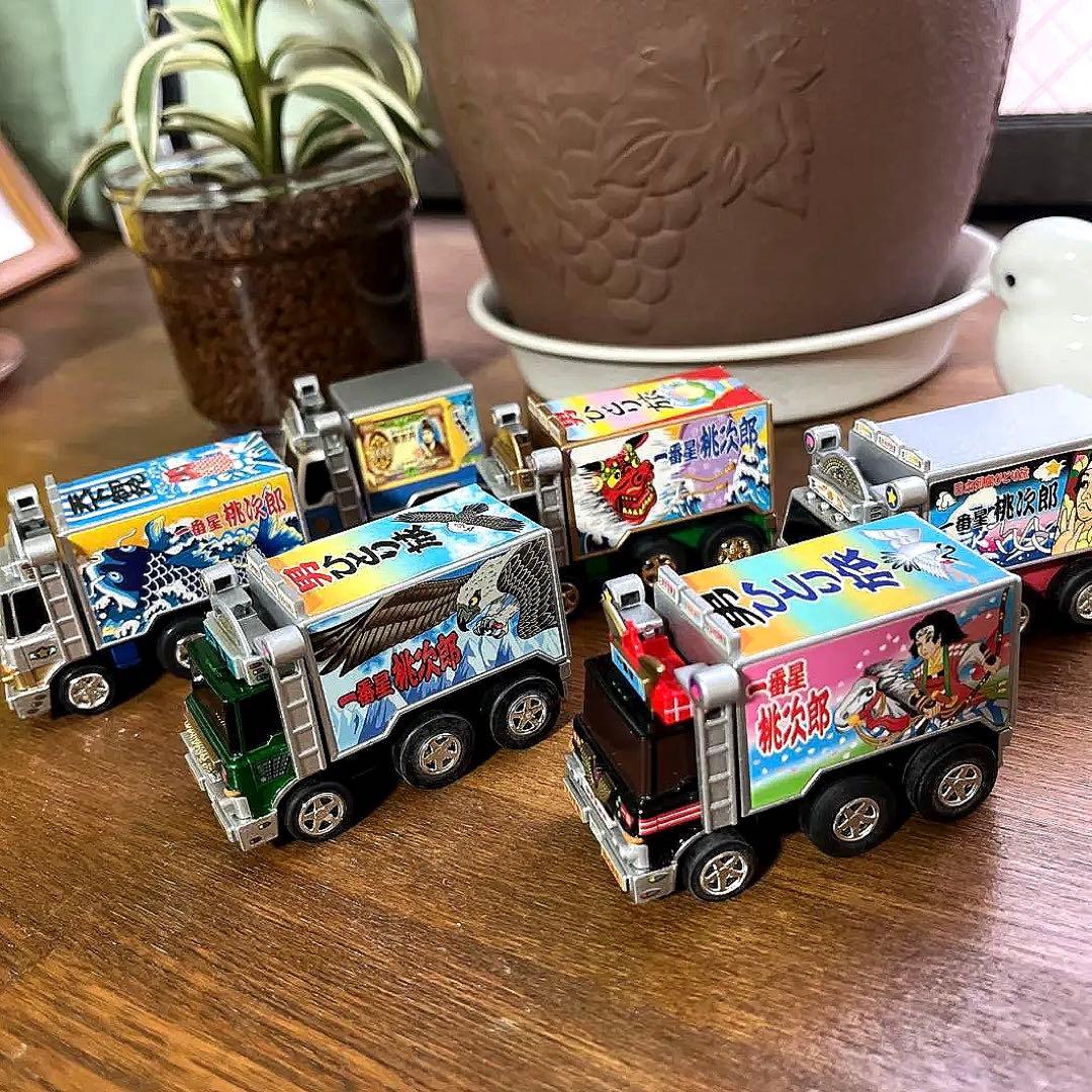 【美品】トラック野郎★タカラ★一番星★チョロQ ミニチュアトラック 6台