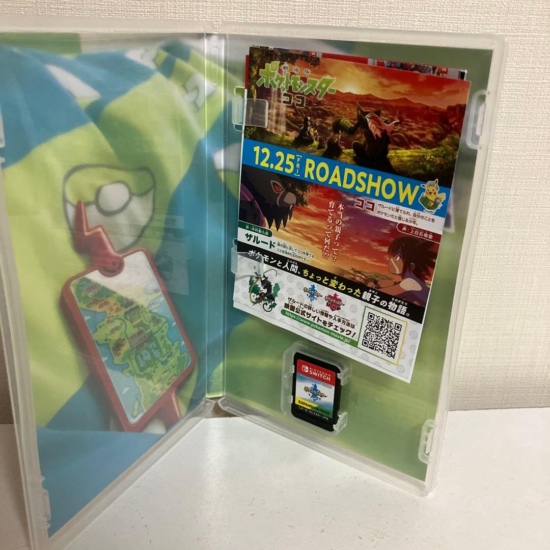 switch ソフト　ポケットモンスター　ソード+エキスパンションパス