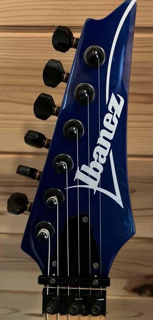 Ibanez RG550 ブルー　改造済み