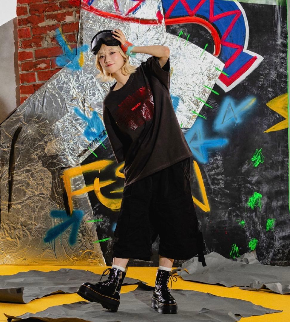 バウンディvaundyツアーグッズFUSION黒赤tシャツMサイズ - メルカリ