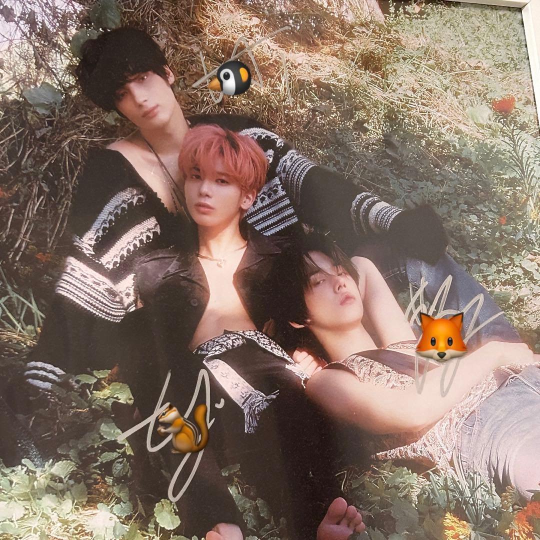 TXT 直筆サイン　ポスター