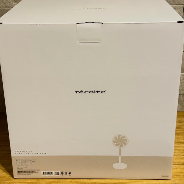 レコルト RFN-1 W サーキュレーション 扇風機 ナチュラルホワイト