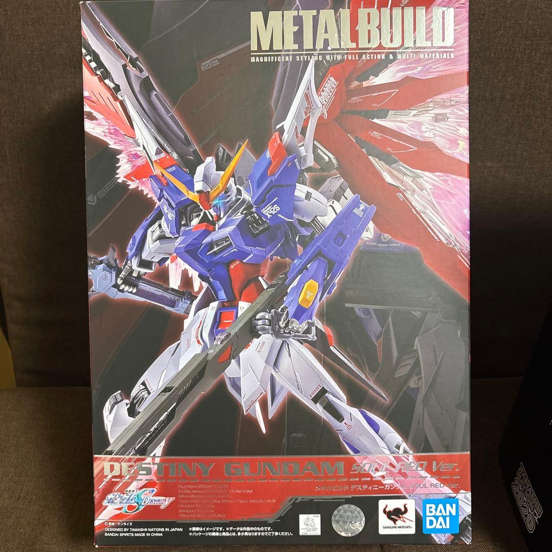 【未開封】メタルビルド デスティニーガンダム　SOUL REDver.