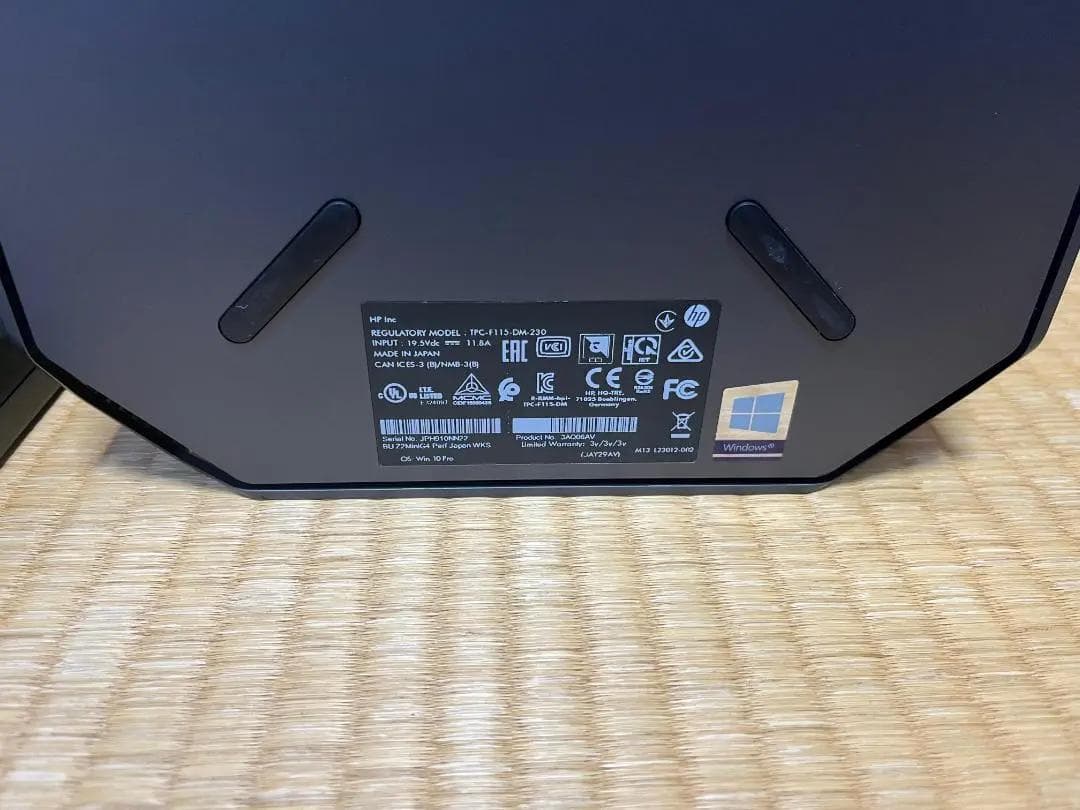 HP Z2Mini G4 /Xeon E-2104G/24GB/SSD256GB